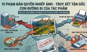 Vi phạm bản quyền nhiếp ảnh: Cần truy xét tận gốc 'đường đi' của tác phẩm