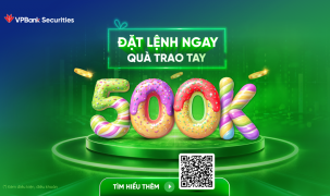 Sinh nhật 4 tuổi, VPBankS tung hàng loạt ưu đãi: Tặng tiền mặt, miễn lãi margin