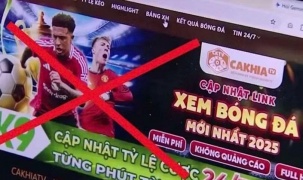 Khởi tố 23 đối tượng trong đường dây xâm phạm bản quyền bóng đá quy mô lớn