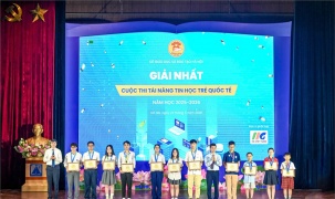Cuộc thi Tài năng Tin học trẻ quốc tế Hà Nội ghi dấu ấn với bảng thi AI đầu tiên