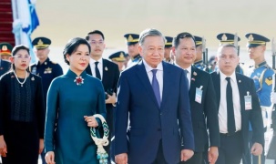 Tổng Bí thư, Chủ tịch nước Tô Lâm đến Bangkok, tiếp tục chuyến thăm chính thức Thái Lan