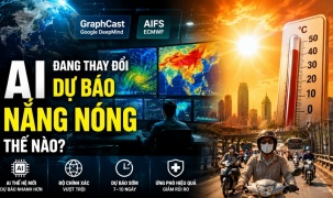 Thế giới dùng AI dự báo nắng nóng cực đoan trong một phút, Việt Nam đang mất bao lâu?