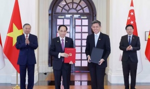 Tổng Bí thư, Chủ tịch nước Tô Lâm chứng kiến Lễ trao các văn kiện hợp tác Việt Nam – Singapore