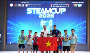 STEAMCUP Asia 2026: Trường Đa Trí Tuệ dẫn đầu toàn đoàn, vinh danh các tài năng Robotics Đông Nam Á