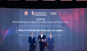 T&T Homes lập “cú đúp” tại Giải thưởng Quốc gia Bất động sản Việt Nam lần thứ II