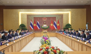 Thủ tướng Lê Minh Hưng hội đàm với Thủ tướng Thái Lan: Hướng tới kim ngạch thương mại song phương 50 tỷ USD