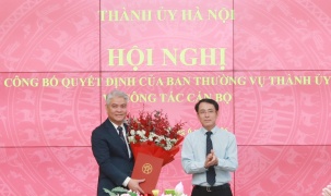 Đồng chí Phạm Quang Hưng được bổ nhiệm Phó Chánh Văn phòng Thành ủy Hà Nội