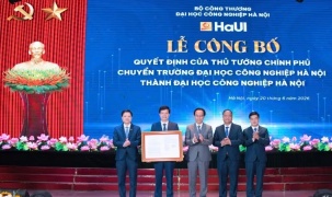 Công bố quyết định chuyển Trường đại học Công nghiệp Hà Nội thành Đại học Công nghiệp Hà Nội