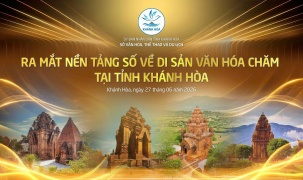 Quét mã QR để khám phá di sản Chăm tại Tháp Bà Pô Nagar