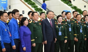 Khai mạc phiên trọng thể Đại hội Đoàn toàn quốc lần thứ XIII