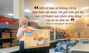 Nhà sưu tầm Nguyễn Phi Dũng: Kho báo không chỉ lưu giữ quá khứ mà còn tạo dữ liệu cho tương lai