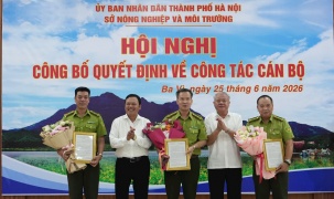 Ông Đỗ Hữu Thế tiếp tục làm Giám đốc Vườn quốc gia Ba Vì