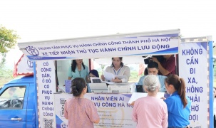Triển khai mô hình “dịch vụ công lưu động”, tạo thuận lợi cho người già, người yếu thế