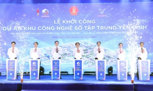 Phó Thủ tướng Hồ Quốc Dũng dự khởi công dự án Khu công nghệ số tập trung Yên Bình, Thái Nguyên
