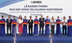 Việt Nam có nhà máy đóng tàu đầu tiên chuyển giao toàn diện công nghệ Hà Lan