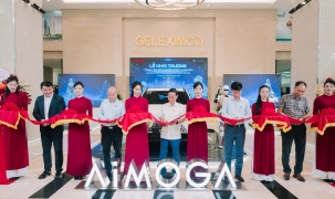 Geleximco khai trương Trung tâm Trải nghiệm Robot AI AIMOGA tại Hà Nội