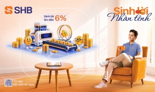 SHB SAHA ra mắt tính năng “Sinh lời nhàn tênh”: Tự động sinh lời tới 6%/năm