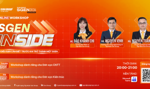 Bứt phá sự nghiệp cùng workshop trực tuyến giải mã chương trình Sun Group SGEN 2026
