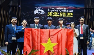 Đội tuyển Việt Nam giành 4 Huy chương Vàng tại Olympic Vật lí quốc tế 2026
