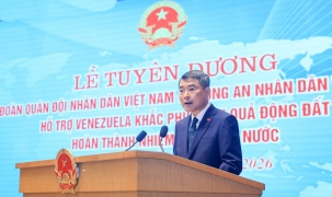 Thủ tướng Lê Minh Hưng: Giữa đổ nát, Việt Nam mang đến hy vọng; giữa nỗi đau, Việt Nam mang đến nghĩa tình*