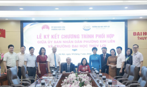 Phường Kim Liên bắt tay Đại học Thủy Lợi mở rộng không gian chuyển đổi số