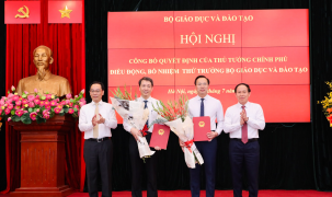 Công bố Quyết định điều động, bổ nhiệm Thứ trưởng Bộ Giáo dục và Đào tạo