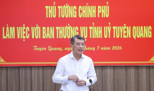 Thủ tướng Lê Minh Hưng: Tuyên Quang phải cố gắng gấp 2 - 3 lần những nơi thuận lợi