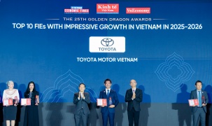 Toyota Việt Nam bán hơn 36.600 xe trong 6 tháng đầu năm 2026