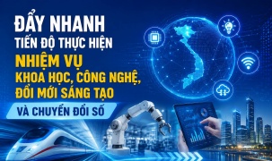 Đẩy nhanh tiến độ thực hiện nhiệm vụ khoa học, công nghệ, đổi mới sáng tạo và chuyển đổi số