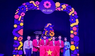 Đội tuyển Việt Nam giành 4 huy chương Bạc tại Olympic Sinh học quốc tế 2026