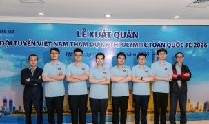 Việt Nam lọt Top 5 chung cuộc tại Olympic Toán quốc tế 2026