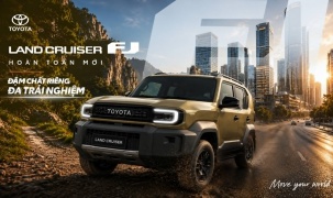 Toyota trình làng Land Cruiser FJ: SUV địa hình nhỏ gọn, sẵn sàng cho mọi hành trình