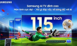 Thăng hạng giải đấu cùng chế độ bóng đá AI và Vision AI Companion của Samsung TV