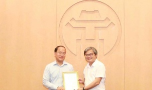 Ông Vũ Quốc Huy được bổ nhiệm Phó Trưởng ban Quản lý các Khu công nghệ cao và Khu công nghiệp Hà Nội