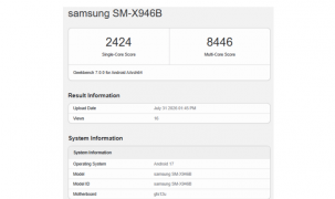 Galaxy Tab S12 Ultra lộ điểm Geekbench, xác nhận dùng chip Dimensity 95003