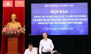 Bộ GD&ĐT chốt phương án: 328 thí sinh tại điểm thi THPT Chuyên Tuyên Quang sẽ thi lại tất cả các môn