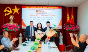 Thạc sĩ, Nhà báo Lê Minh Tuấn giữ chức Phó Tổng Biên tập Tạp chí Doanh nghiệp và Đầu tư