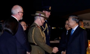 Tổng Bí thư, Chủ tịch nước Tô Lâm bắt đầu thăm cấp Nhà nước tới Australia