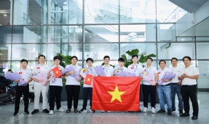 Đón đội tuyển Olympic Trí tuệ nhân tạo quốc tế trở về sau thành tích xuất sắc