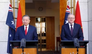 Tổng Bí thư, Chủ tịch nước Tô Lâm và Thủ tướng Australia gặp gỡ báo chí