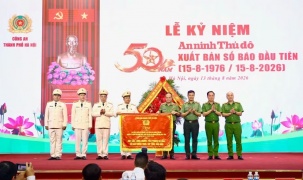 Nửa thế kỷ An ninh Thủ đô: Những bước chân không mỏi vì bình yên Hà Nội