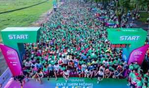 Hàng nghìn runner háo hức săn vé VPBank Đất Sen Hồng Music Marathon 2026 với giá siêu hời 