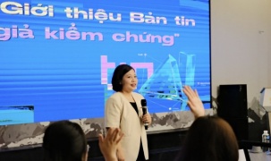 Sinh viên Hà Nội được tập huấn kỹ năng kiểm chứng tin giả trong kỷ nguyên AI