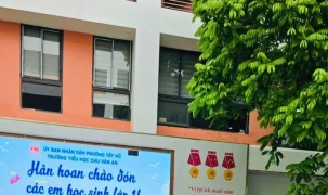 Trường học Hà Nội hoàn tất chuẩn bị cho năm học mới sau sắp xếp