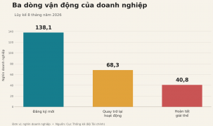Hơn 40.000 doanh nghiệp giải thể: Con số 206.000 doanh nghiệp gia nhập thị trường nói lên điều gì?