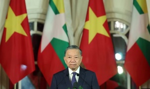 Tổng Bí thư, Chủ tịch nước Tô Lâm: Quan hệ hợp tác Việt Nam-Myanmar sẽ có những bước phát triển mới, thực chất hơn