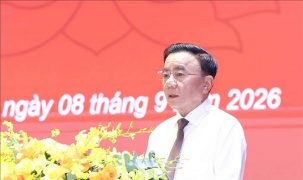 Thường trực Ban Bí thư dự Lễ khai giảng tại Học viện Chính trị quốc gia Hồ Chí Minh