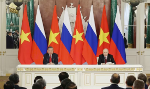 Tổng Bí thư, Chủ tịch nước Tô Lâm và Tổng thống Nga Putin phát biểu với báo chí