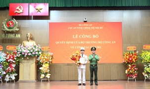 Đại tá Nguyễn Đại Đồng giữ chức Cục trưởng Cục An ninh chính trị nội bộ