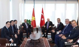 Tổng Bí thư, Chủ tịch nước Tô Lâm gặp Tổng thống Thổ Nhĩ Kỳ bên lề Đại hội đồng Liên Hợp Quốc